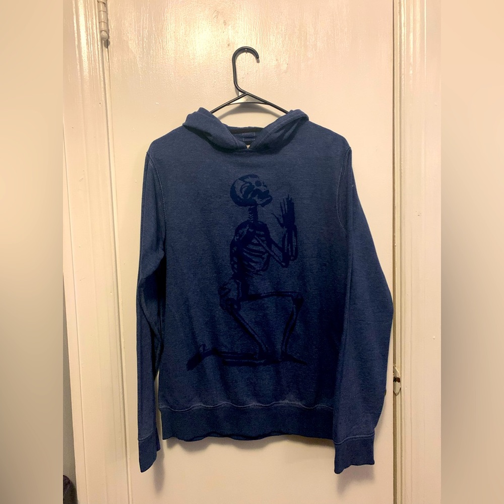 Blue Skeleton Hoodie